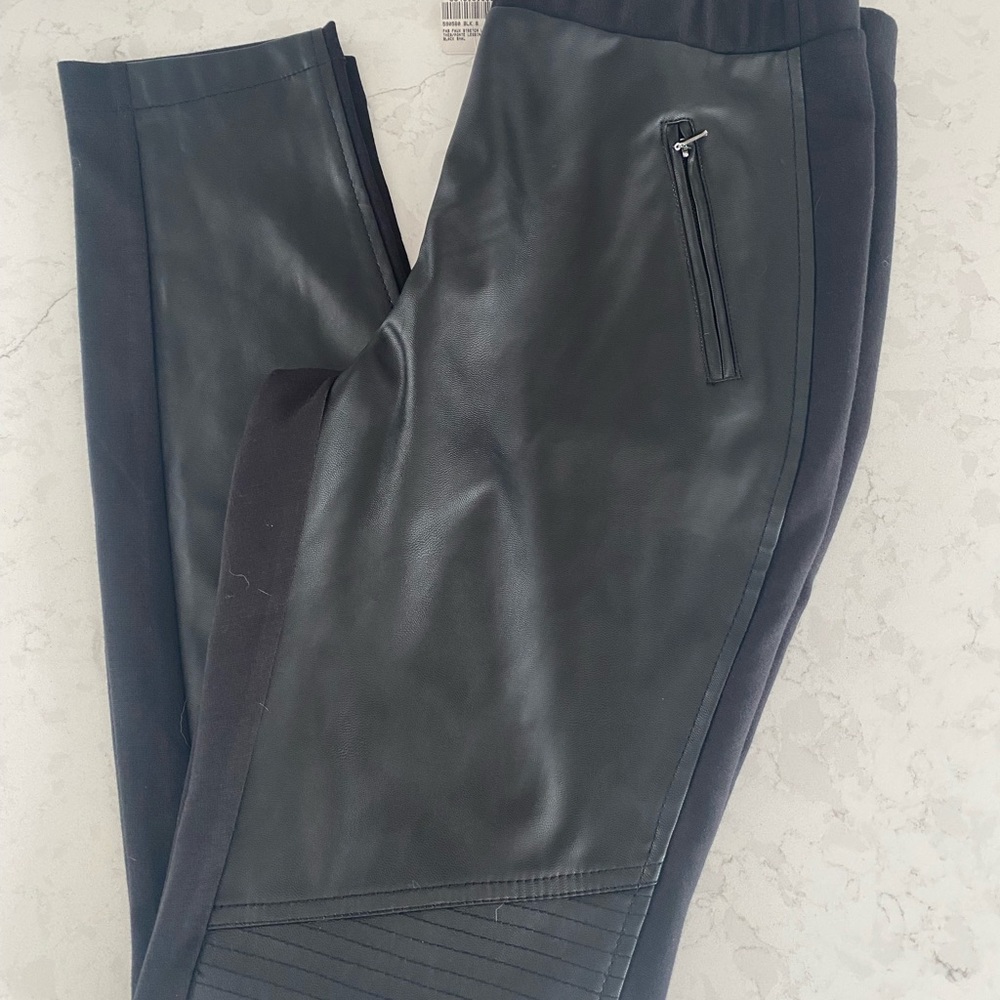 NWOT Nina Leakes Faux Leather Pants